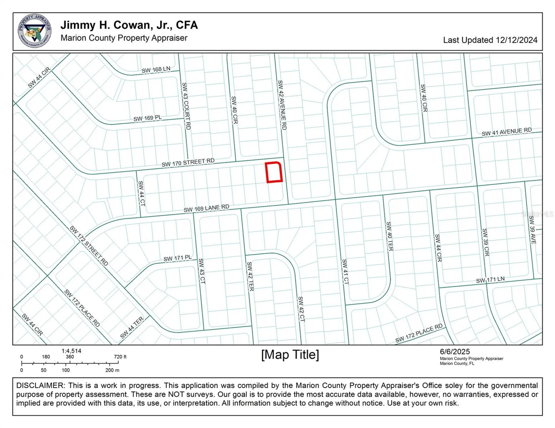 0 SW 170th Street Road Ocala FL 34473