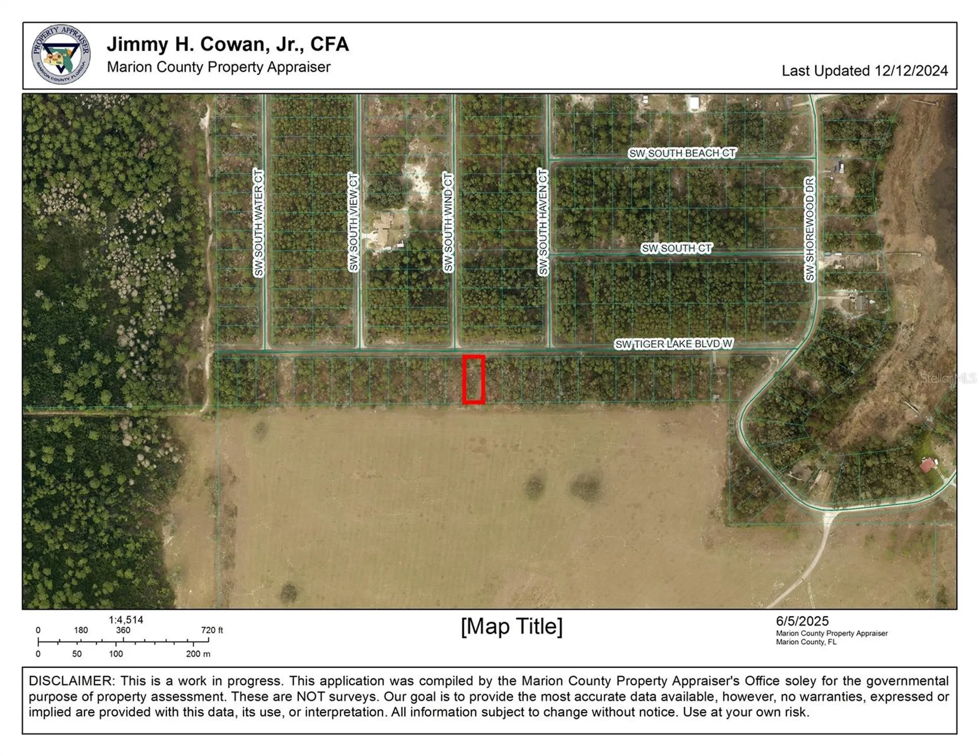 0 SW Tiger Lake Boulevard Dunnellon FL 34432