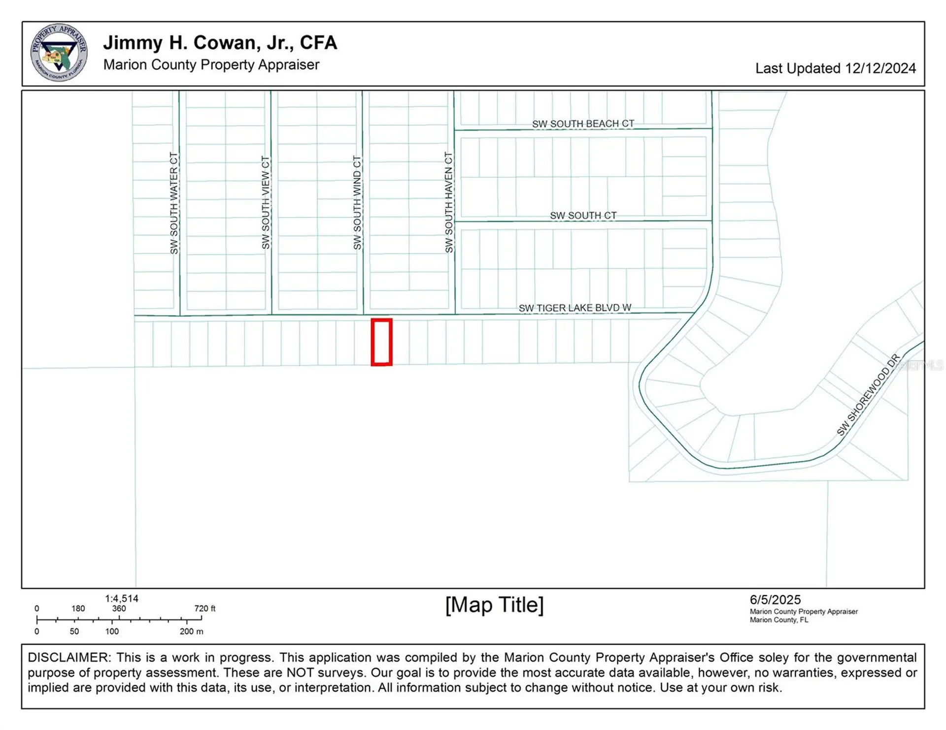 0 SW Tiger Lake Boulevard Dunnellon FL 34432