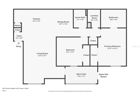 16511 Enclave Village Drive Tampa FL 33647