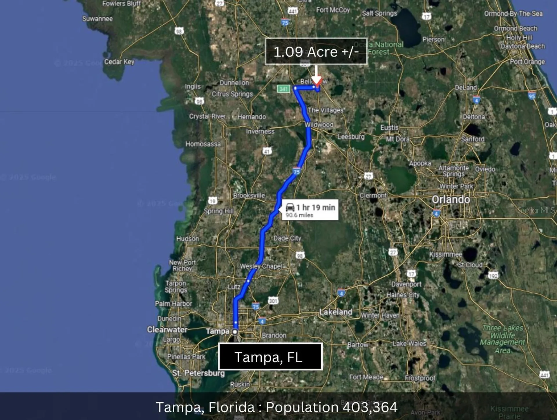Corner SE 142nd Place & S Us Hwy-301 Summerfield FL 34491