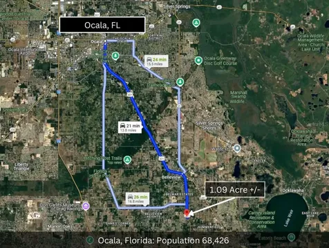 Corner SE 142nd Place & S Us Hwy-301 Summerfield FL 34491