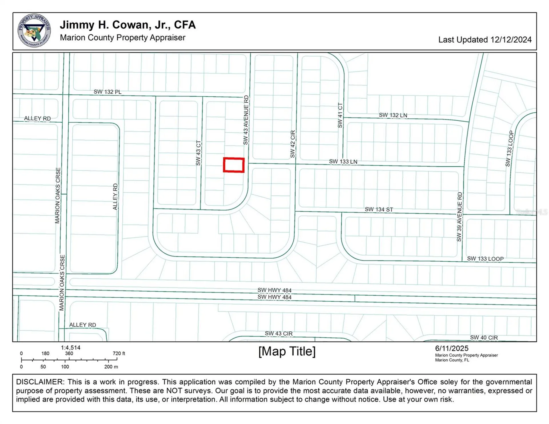 0 SW 43rd Avenue Road Ocala FL 34473