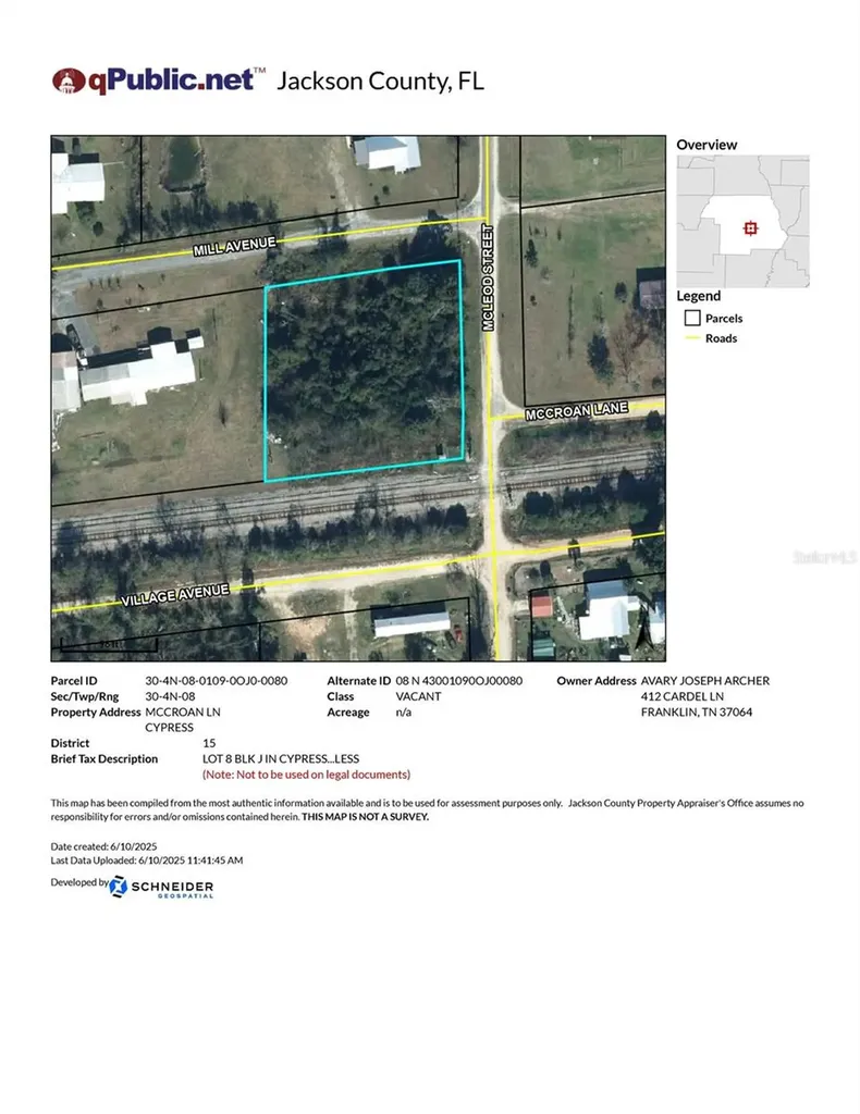 Mccroan Lane Cypress FL 32432