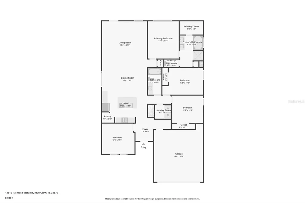 13515 Palmera Vista Drive Riverview FL 33579