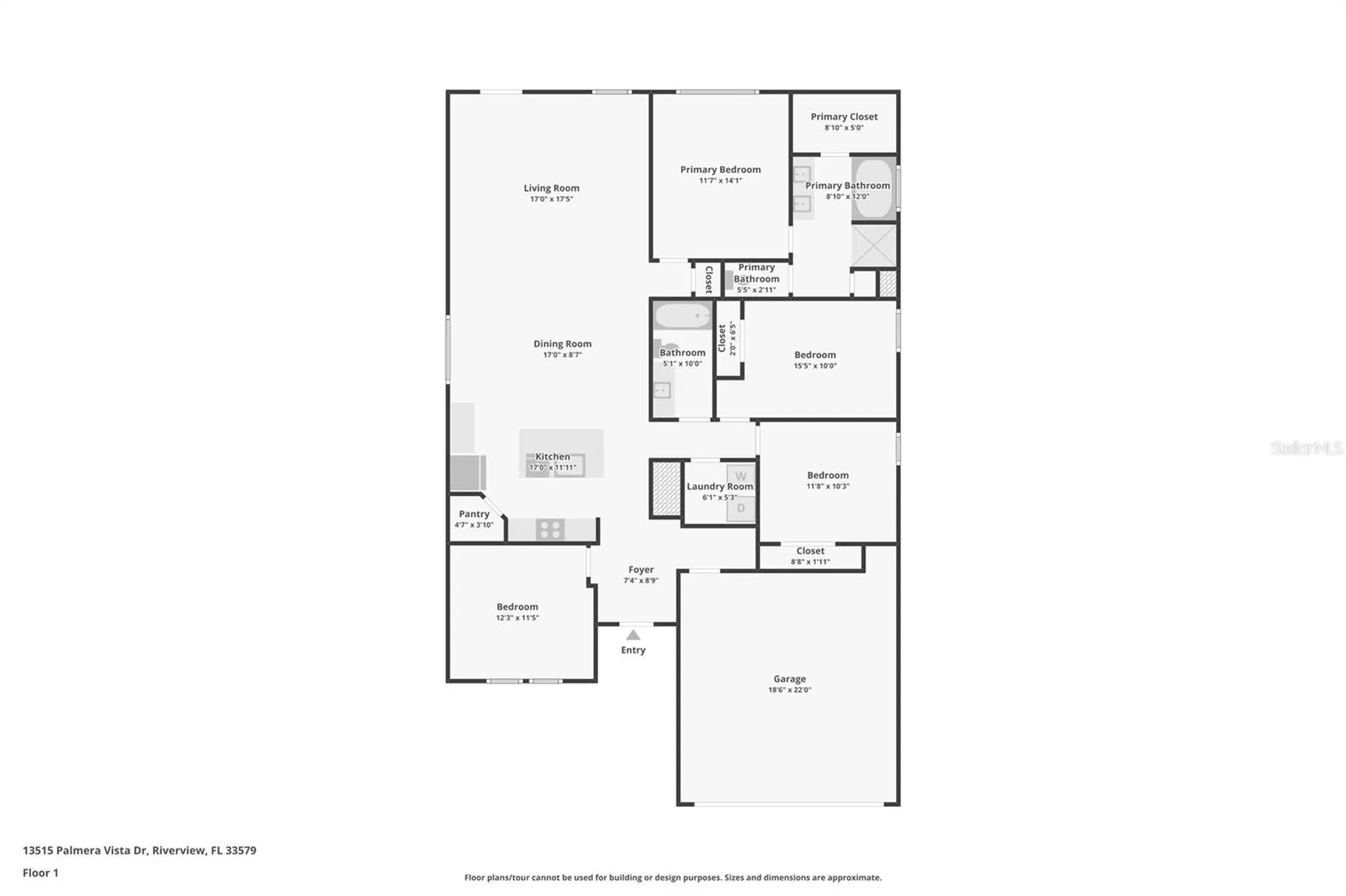 13515 Palmera Vista Drive Riverview FL 33579