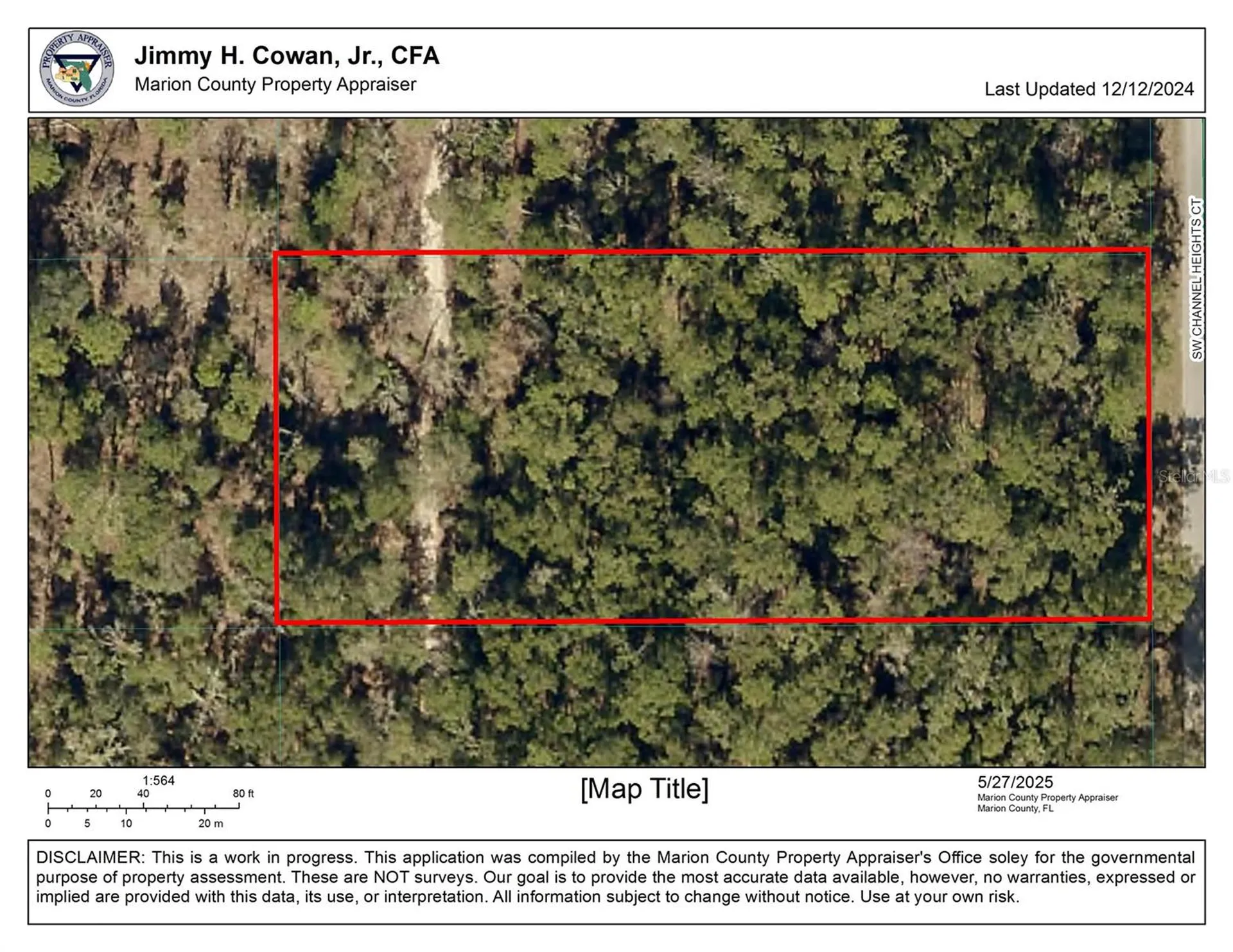 Lot 14 SW Chanel Heights Court Dunnellon FL 34431