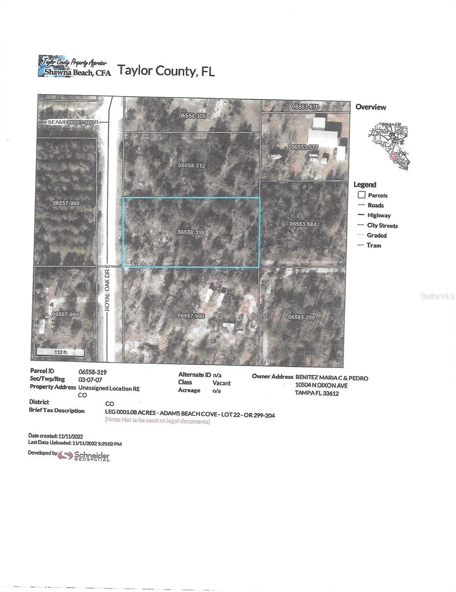 00 E Royal Oak Drive Cove Perry FL 32348