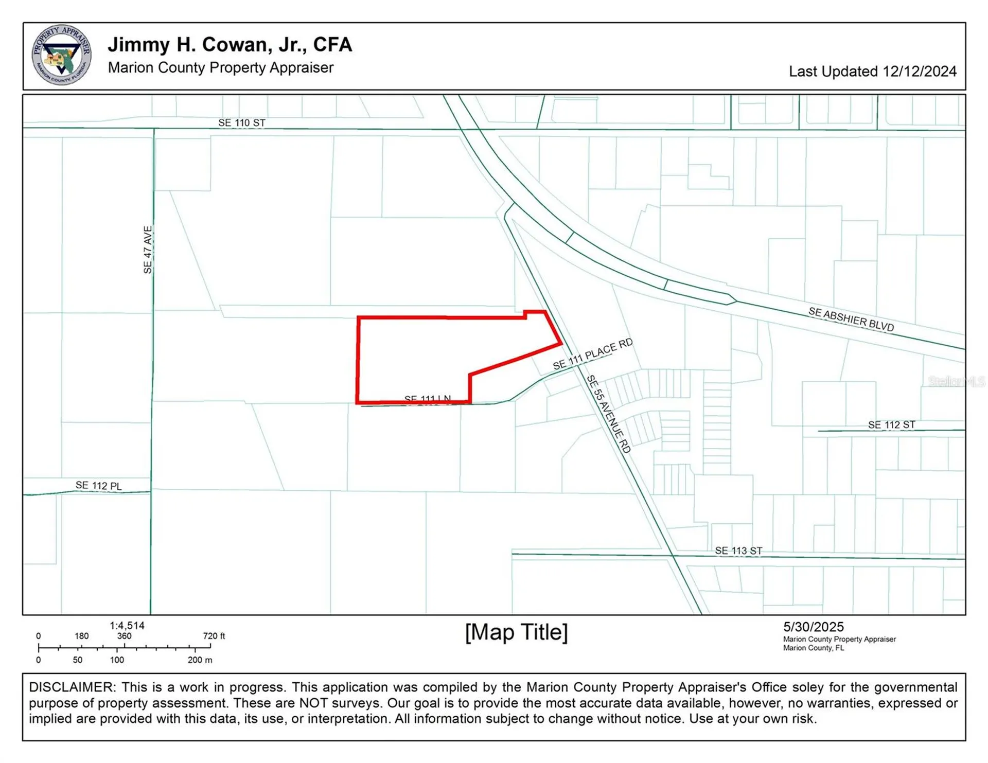 11144 SE 55th Avenue Road Belleview FL 34420