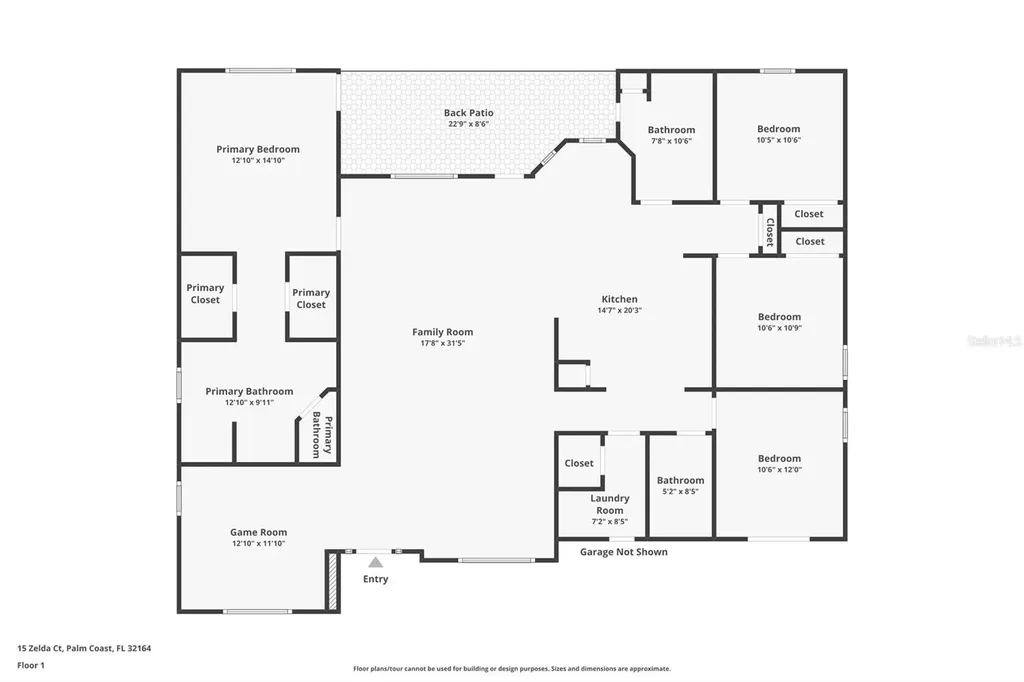 15 Zelda Court Palm Coast FL 32164
