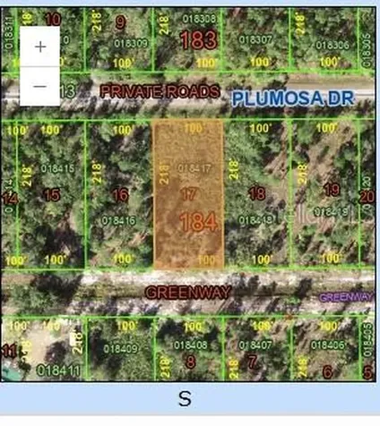 0 Plumosa Drive Indian Lake Estates FL 33855