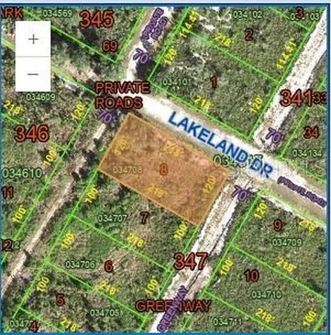 0 Lakeland Drive Indian Lake Estates FL 33855