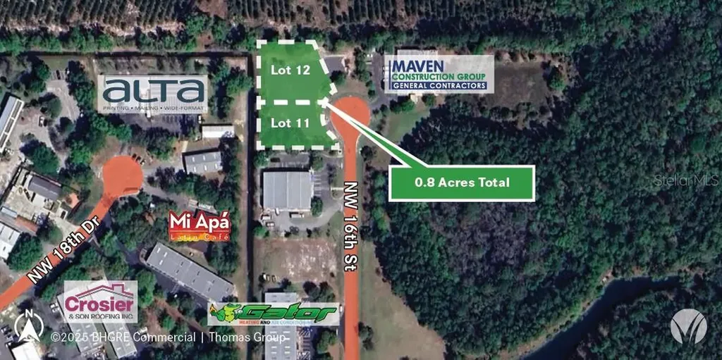 Lots 11 & 12 NW 16th Street Gainesville FL 32653