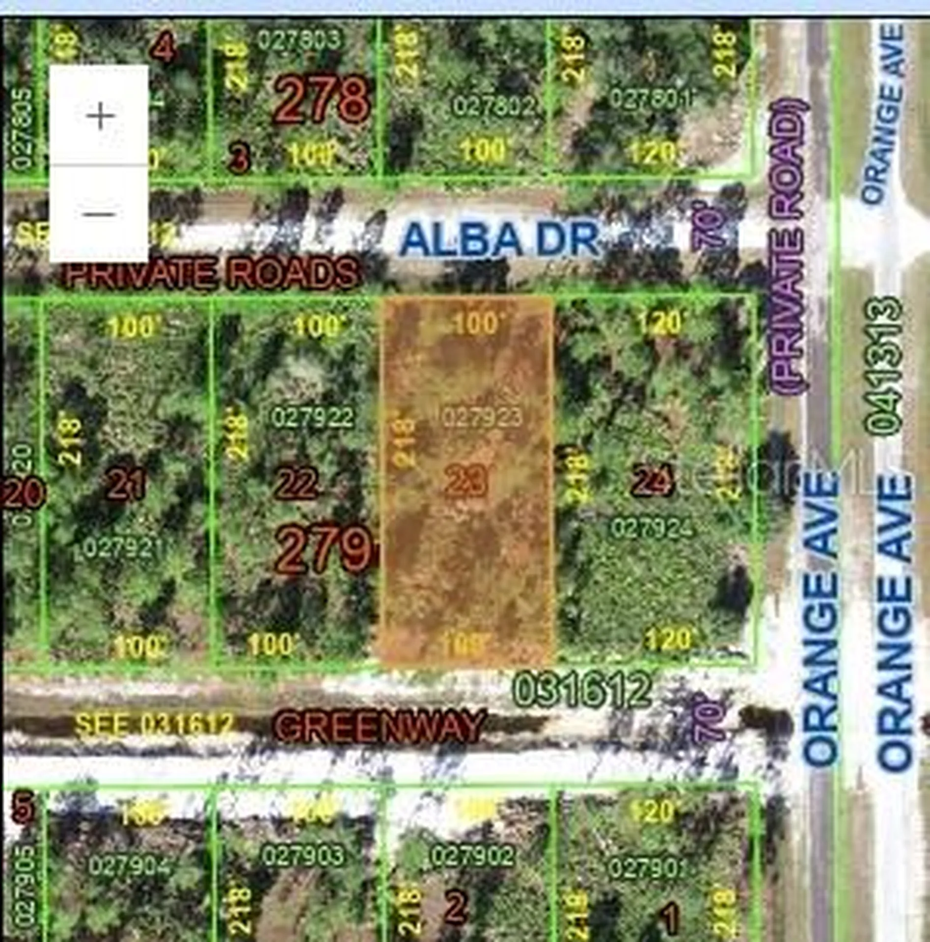 0 Alba Drive Indian Lake Estates FL 33855