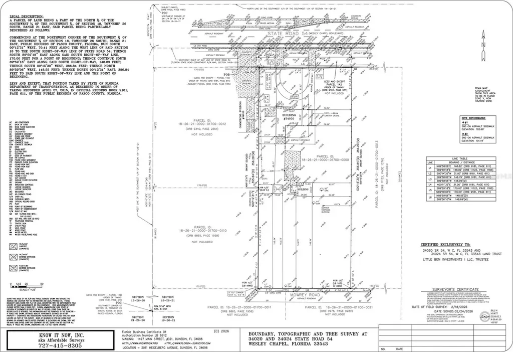 34020 & 34024 State Road 54 Wesley Chapel FL 33543
