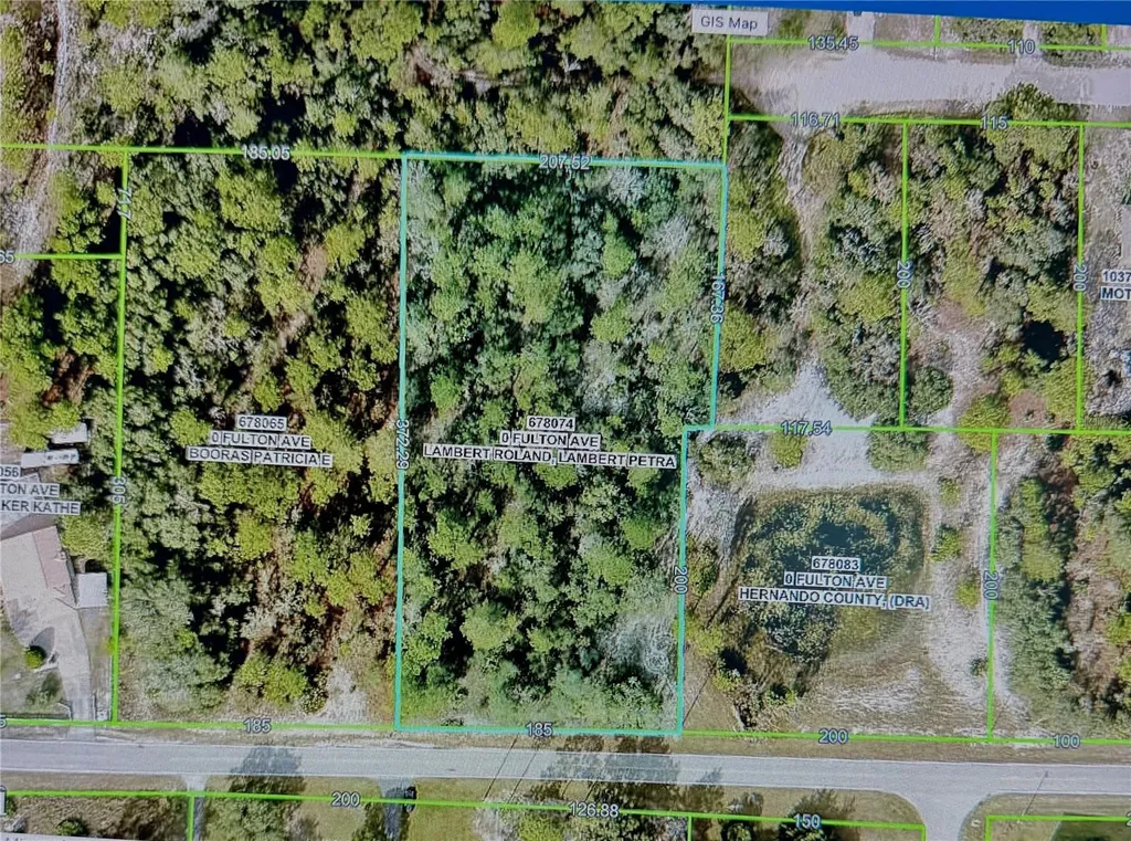 0 Fulton Avenue Weeki Wachee FL 34613