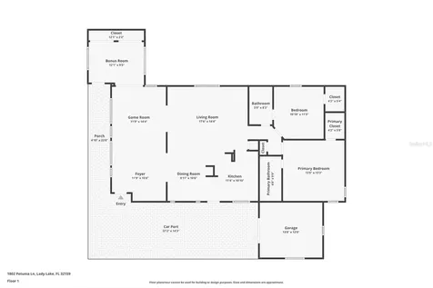 1802 Petunia Lane The Villages FL 32159