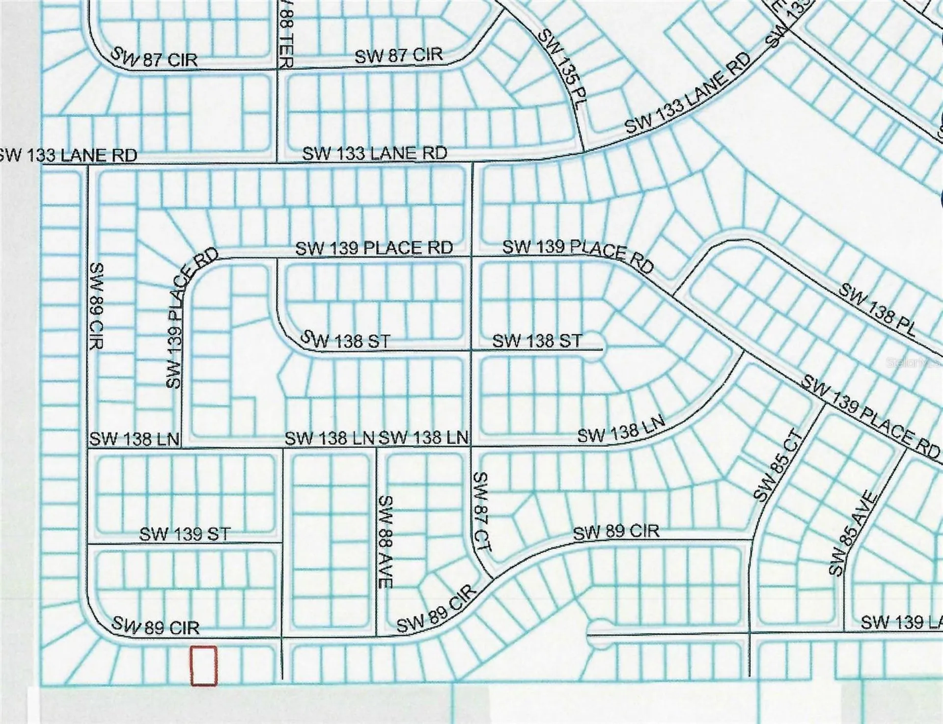 Lot 24 SW 89th Circle Ocala FL 34473