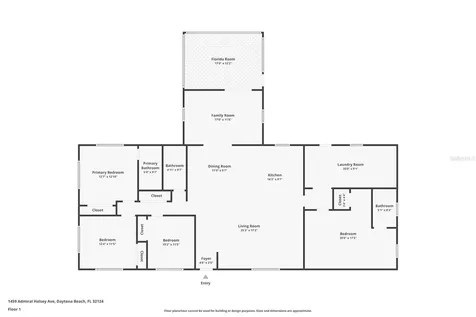 1459 Admiral Halsey Avenue Daytona Beach FL 32124