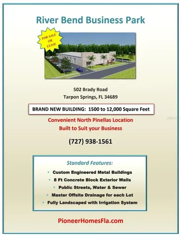 495 Brady Road Tarpon Springs FL 34689
