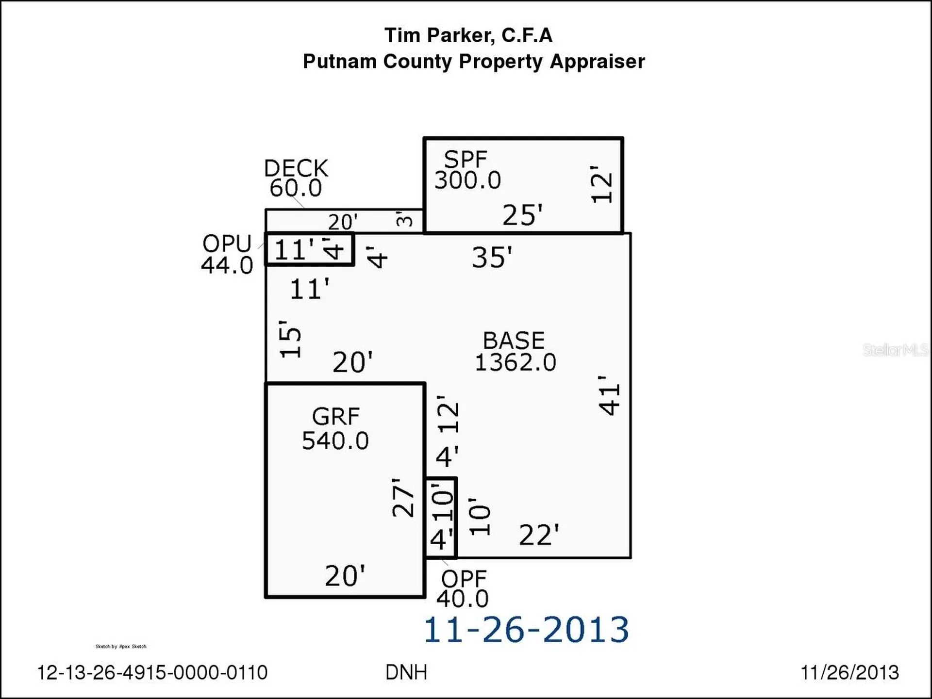 121 N Lake George Drive Georgetown FL 32139