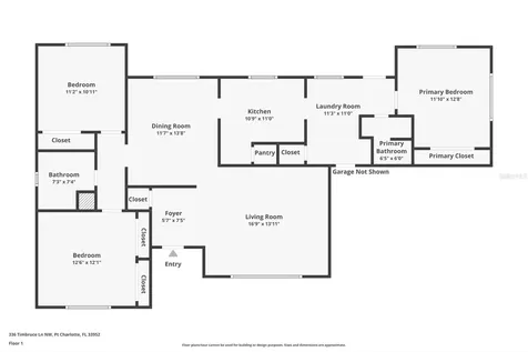 336 Timbruce Lane NW Port Charlotte FL 33952
