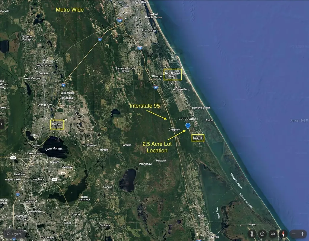 Unimproved Oak Hill FL 32759