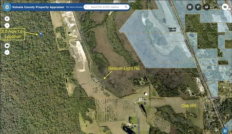 Unimproved Oak Hill FL 32759
