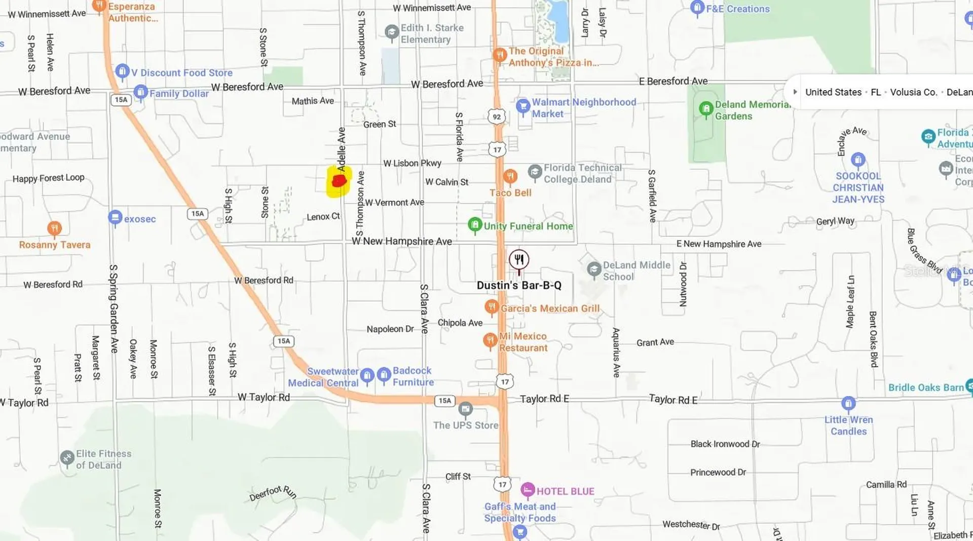 918 S Adelle Avenue Deland FL 32720