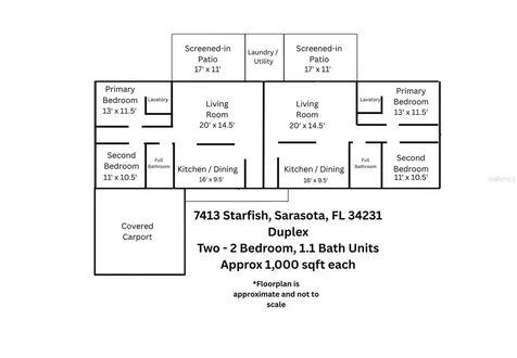 7413 Starfish Drive Sarasota FL 34231
