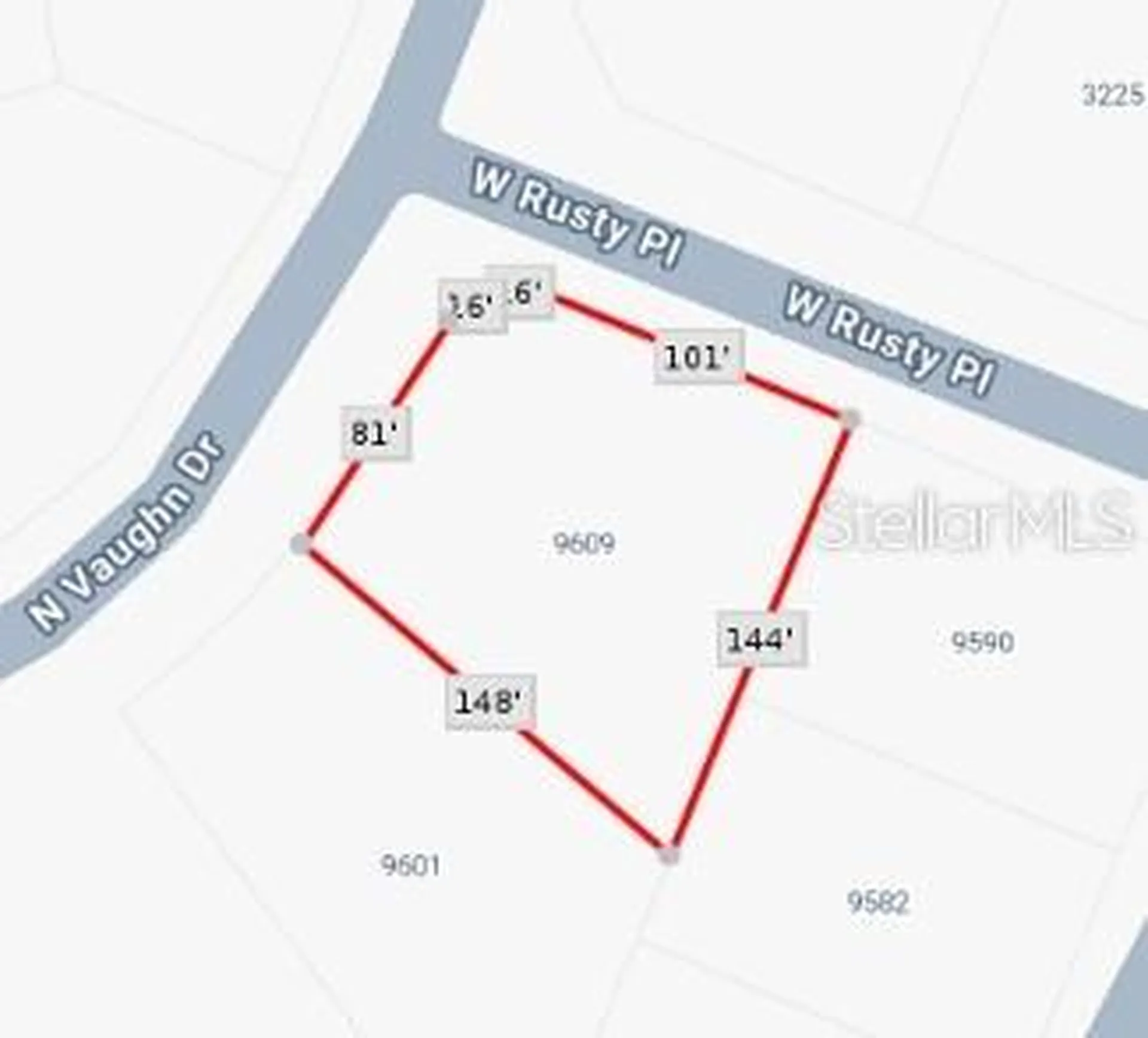 9609 N Vaughn Drive Citrus Springs FL 34433