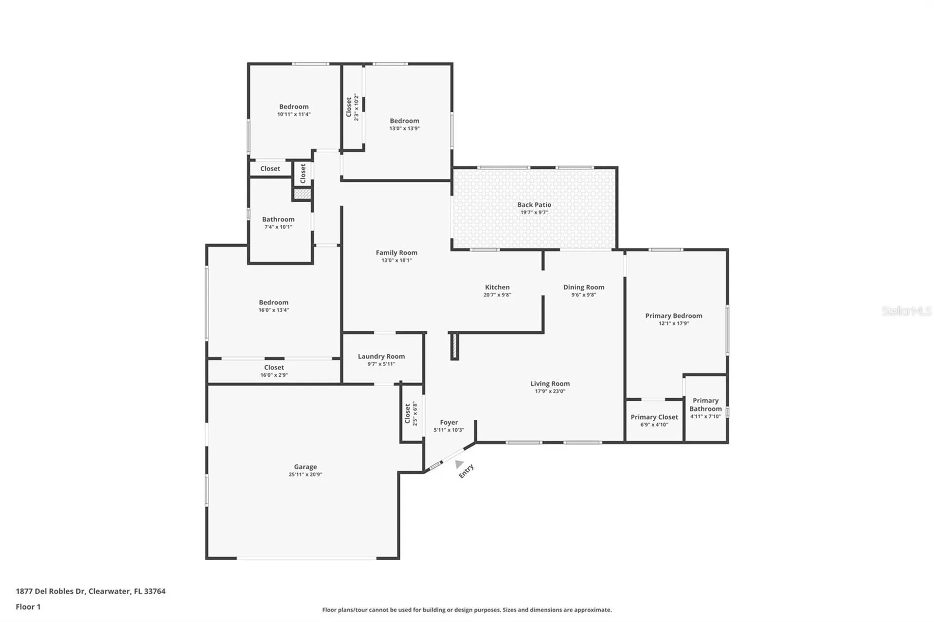 1877 Del Robles Drive Clearwater FL 33764