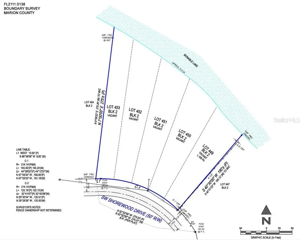 449 450 & E1/2 Lot 451 SW Shorewood Drive Dunnellon FL 34431