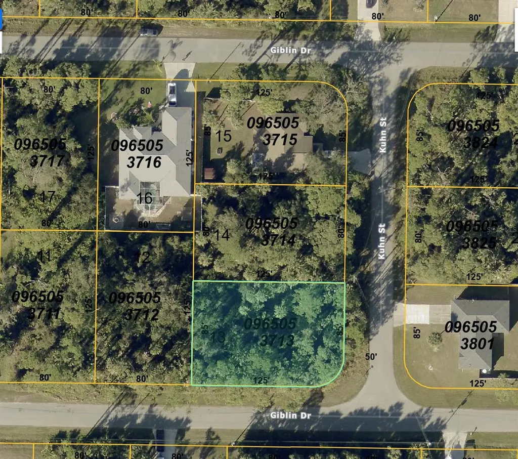 Lot 13 Giblin Drive North Port FL 34286