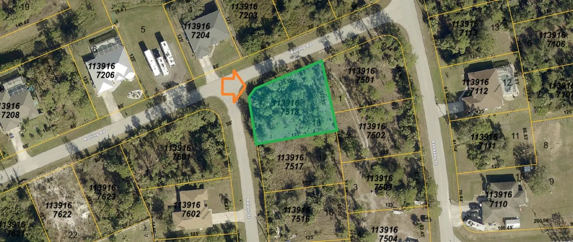 Lot 18, Rolling Road North Port FL 34288