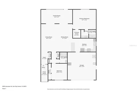 2529 Lancaster Drive Sun City Center FL 33573