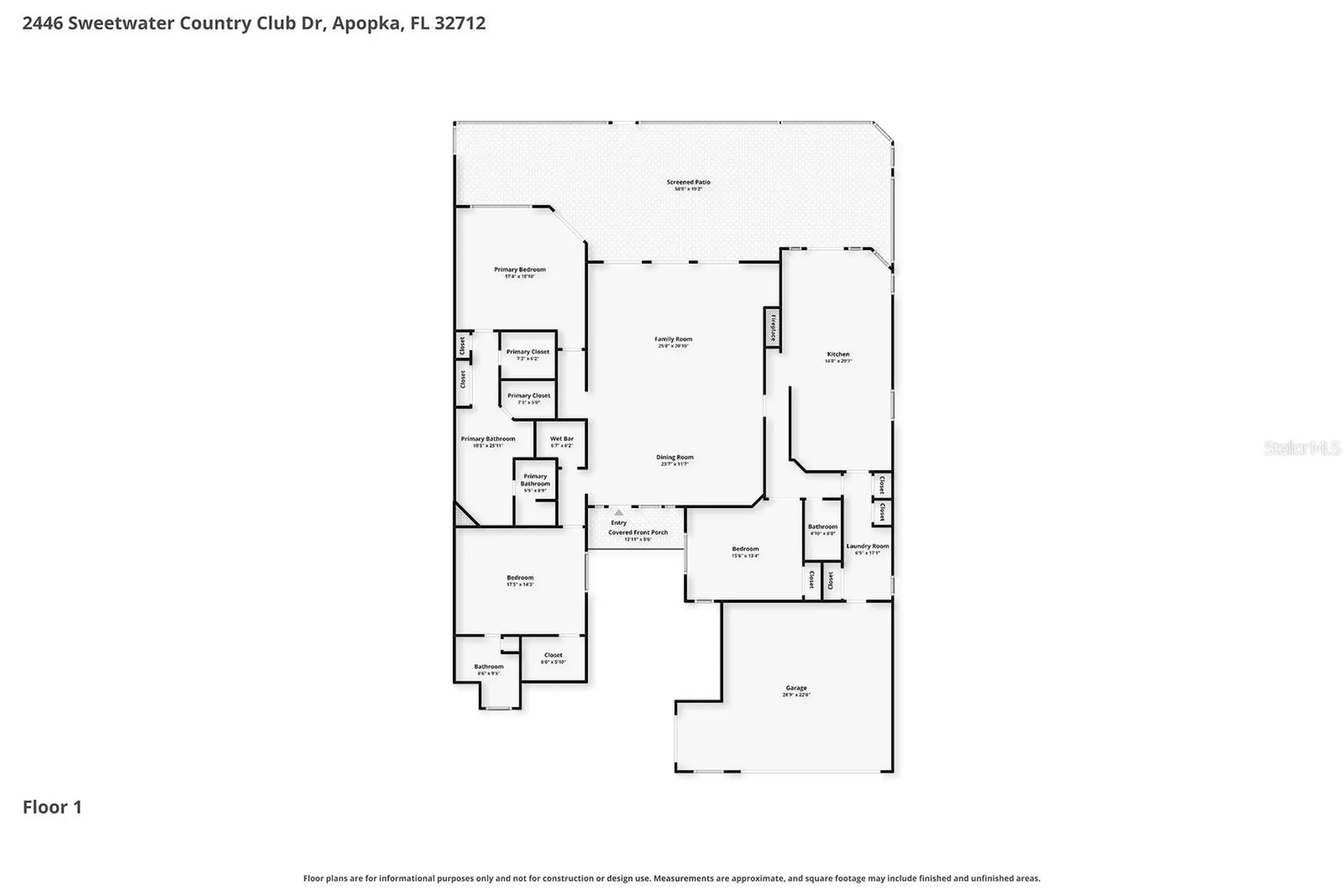 2446 Sweetwater Country Club Drive Apopka FL 32712