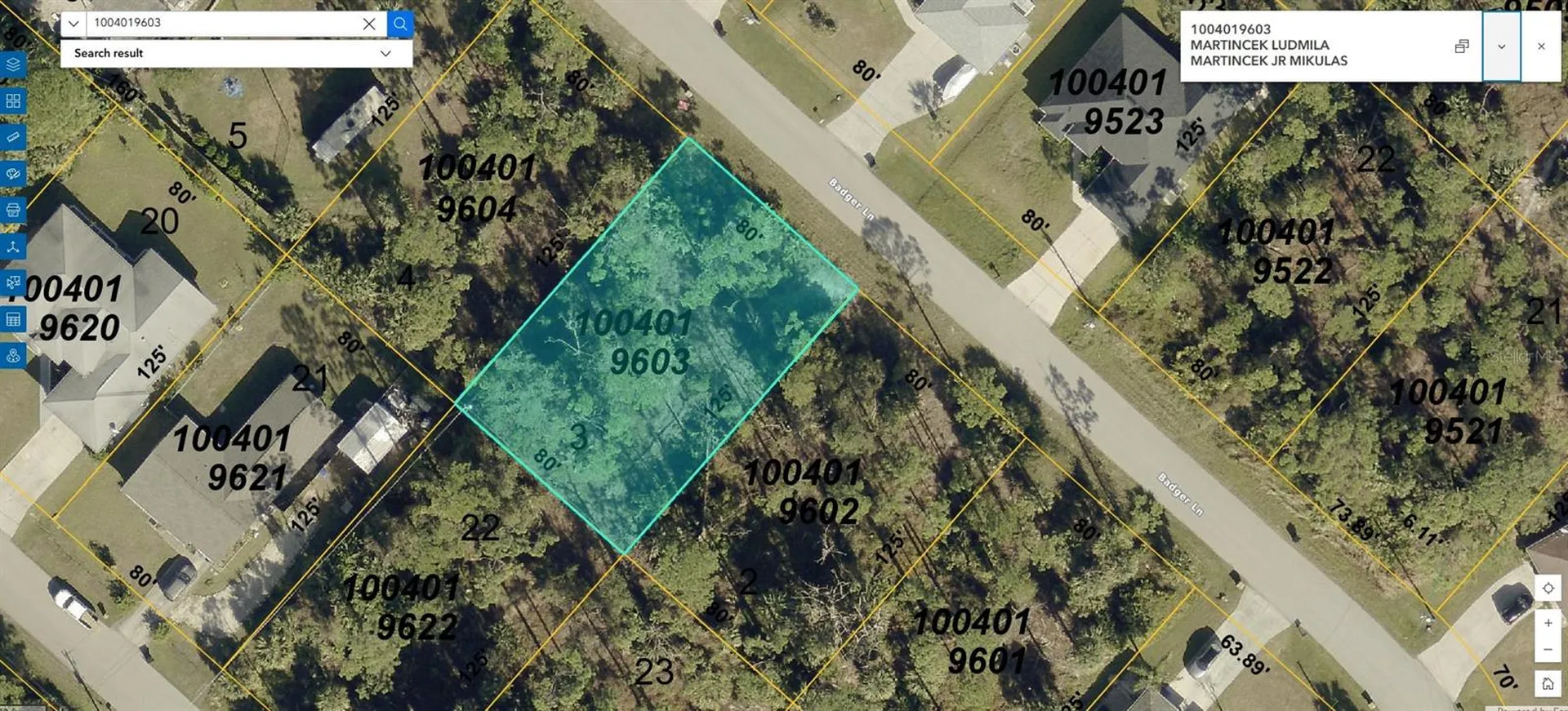 Badger Lane North Port FL 34286