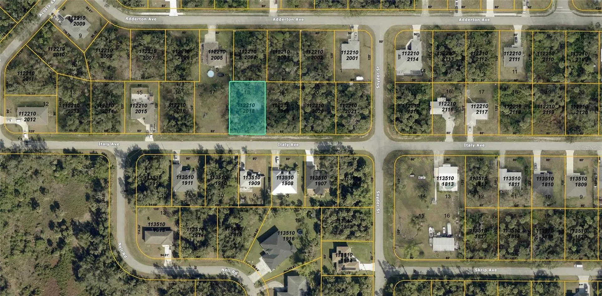 Lot 18 Italy Avenue North Port FL 34288