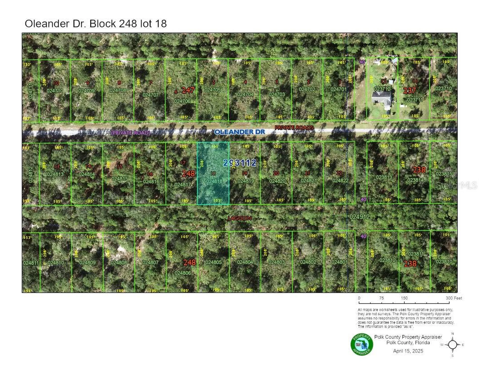 Oleander Drive Indian Lake Estates FL 33855