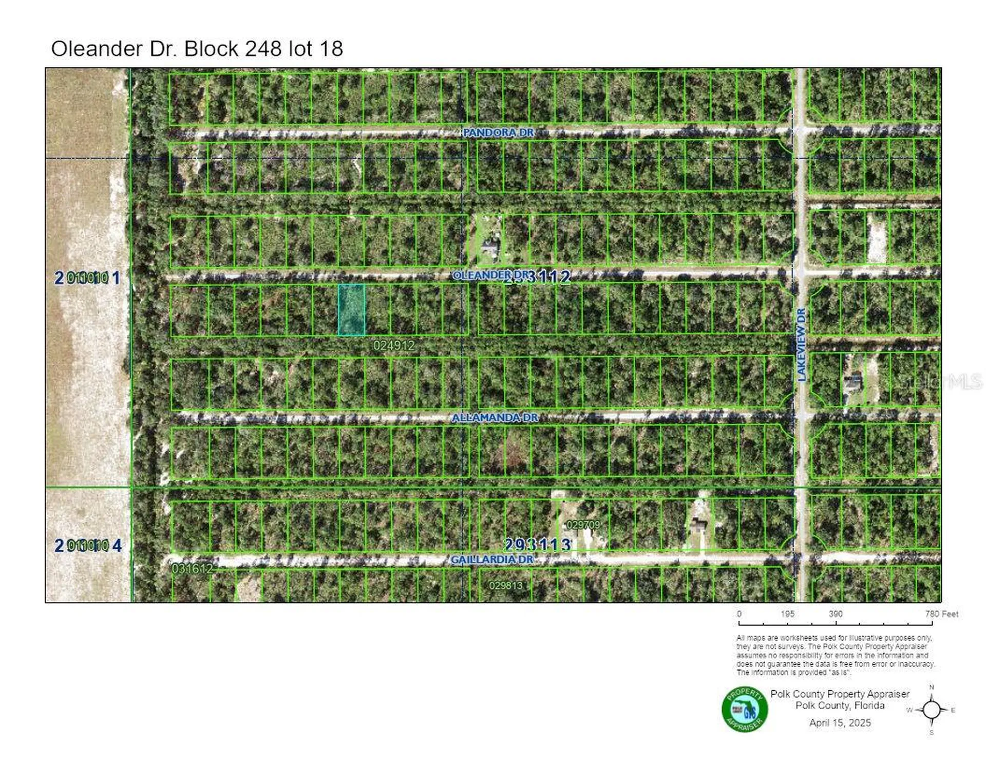 Oleander Drive Indian Lake Estates FL 33855