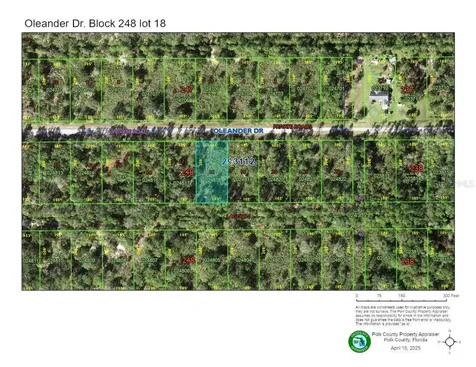 Oleander Drive Indian Lake Estates FL 33855