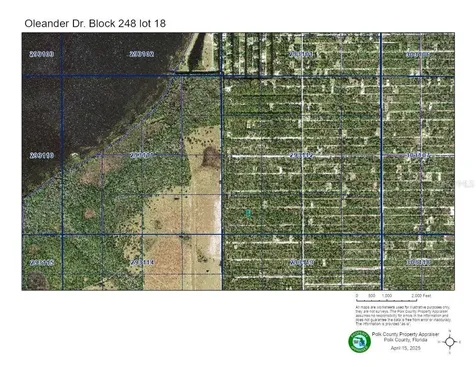 Oleander Drive Indian Lake Estates FL 33855