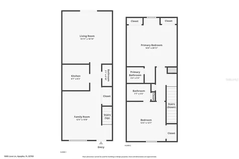 1005 Love Lane Apopka FL 32703