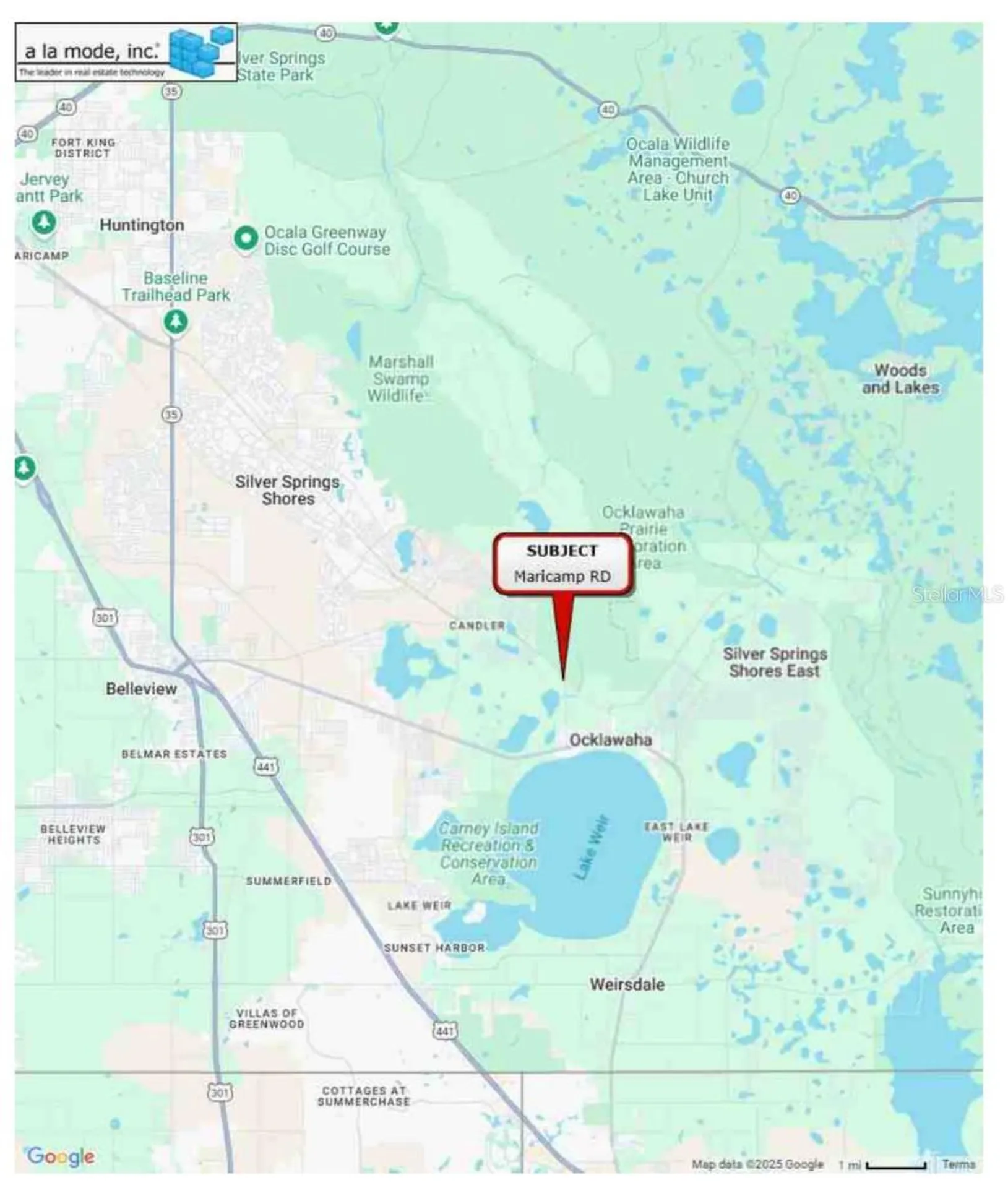 Maricamp Road Ocklawaha FL 32179