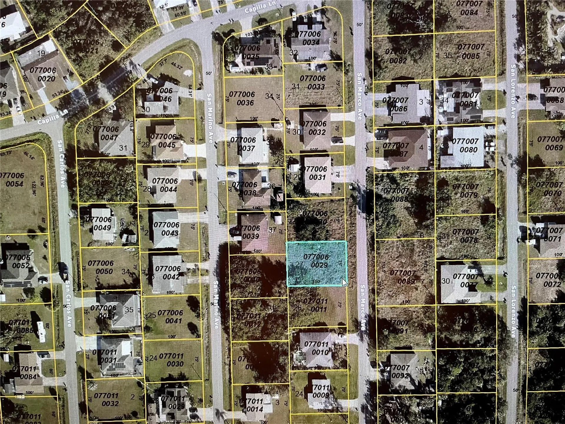LOT#27 San Marco Avenue North Port FL 34287