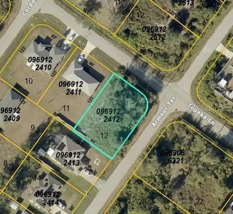Lot 12 Topeka Lane North Port FL 34291