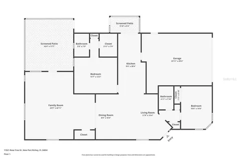 11521 Rose Tree Drive New Port Richey FL 34654
