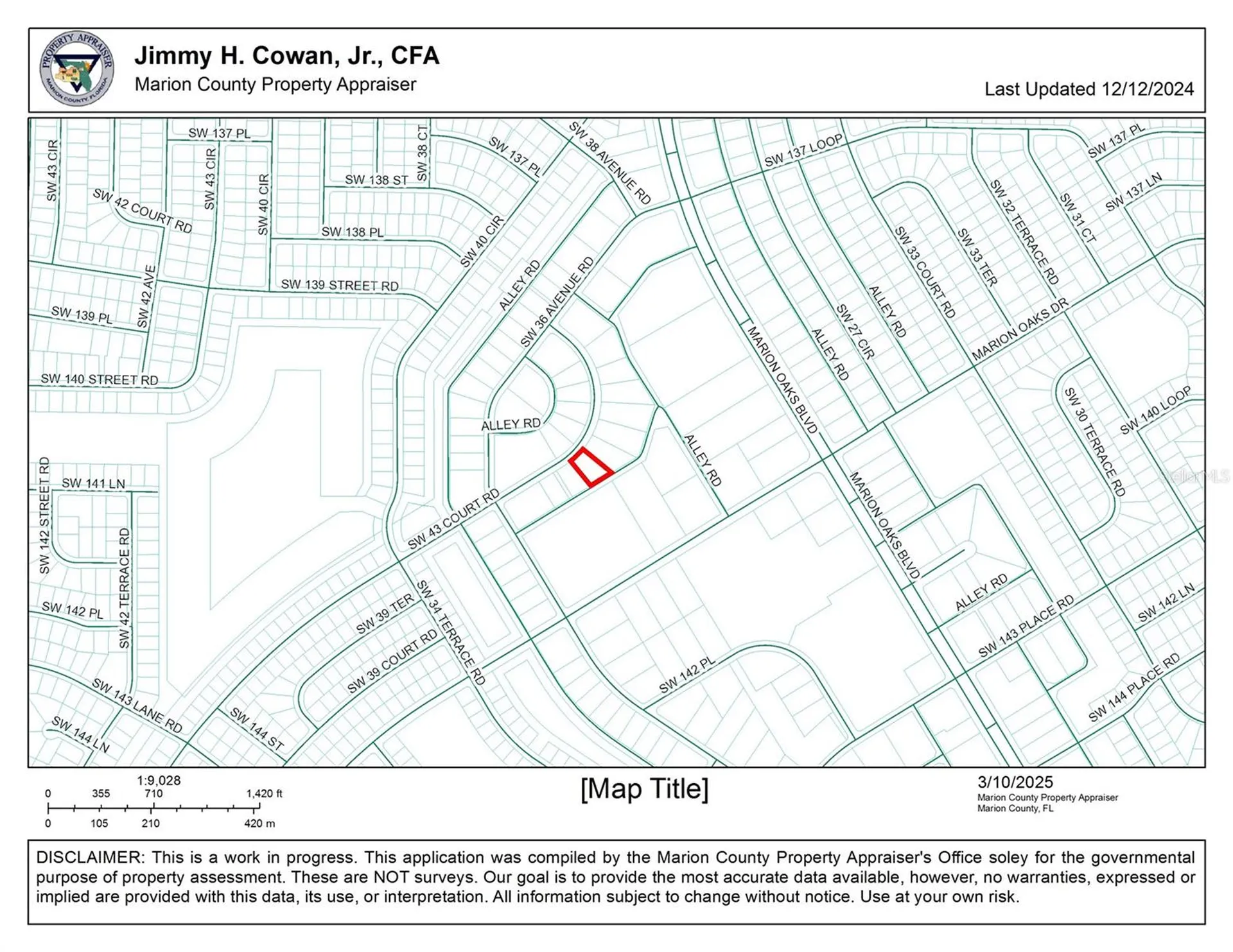 0 SW 43rd Court Road Ocala FL 34473