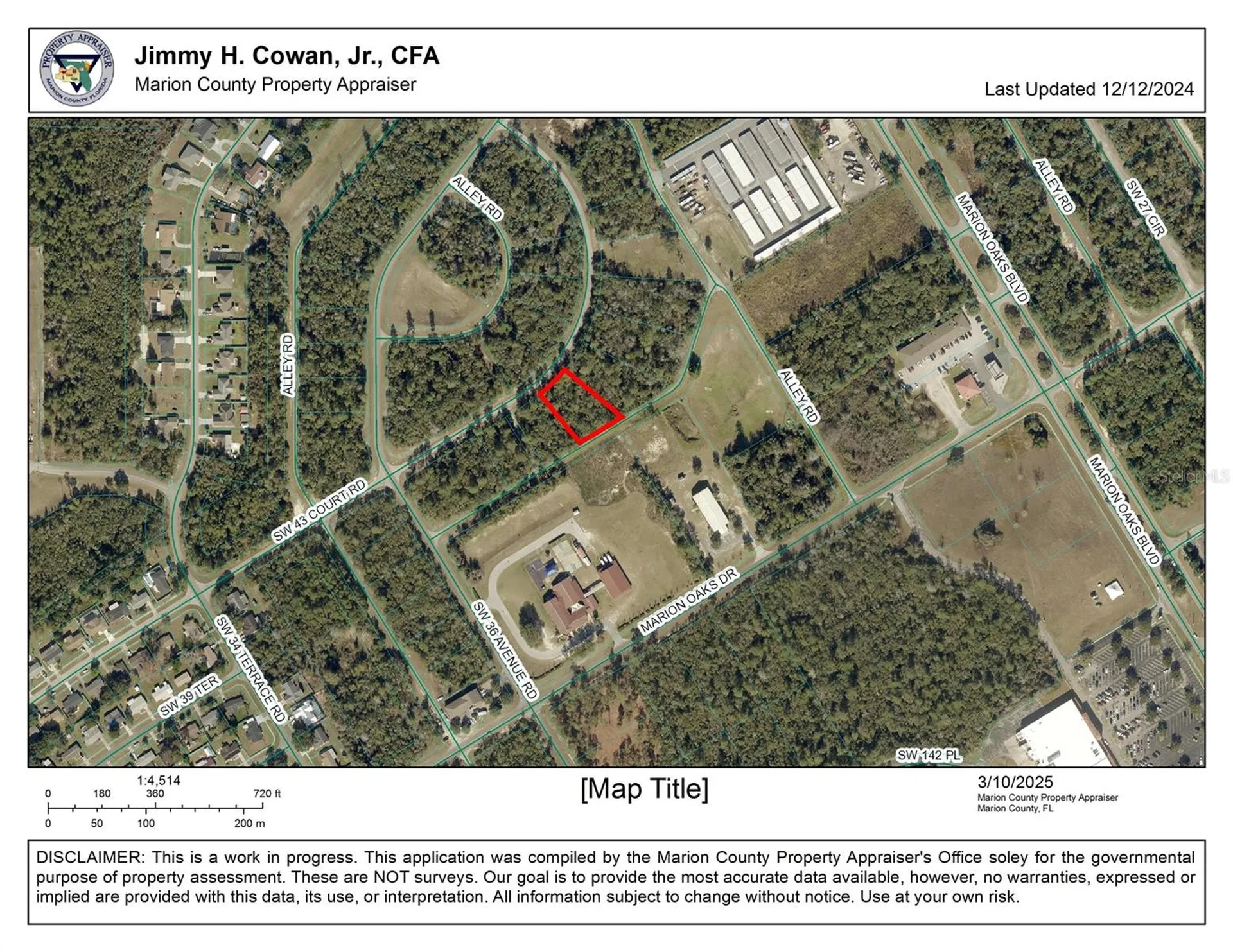 0 SW 43rd Court Road Ocala FL 34473